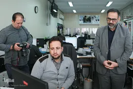 بازدید غلامرضا یاوند عباسی مشاور وزیر کشور در امور ایثارگران از خبرگزاری ایکنا