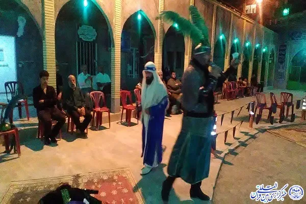 نهمین روز سوگواره تعزیه «غریب»