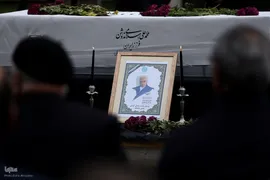 تشییع پیکر زنده‌یاد دکتر محمدعلی اسلامی ندوشن در دانشگاه تهران