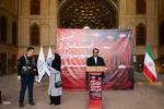 آیین استقبال از موتورسواران لهستانی در اصفهان