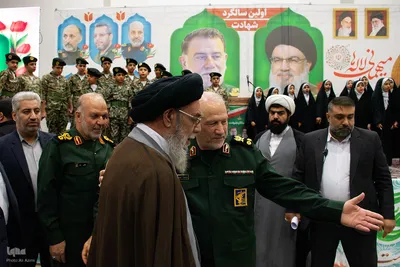 مراسم اولین سالگرد شهادت سید حسن نصرالله و سردار نیلفروشان در اصفهان