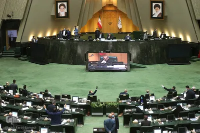 صحن علنی مجلس شورای اسلامی ۲۷ فروردین ماه ۱۳۹۹
