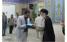 آیت الله سیدعبدالله فاطمی‌نیا به روایت تصویر
