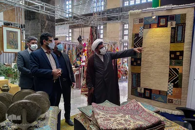 بازدید اعضای شورای اسلامی شهر شیراز از نمایشگاه‎‎