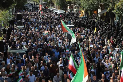راهپیمایی بشارت نصر در تبریز