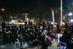 تجمع مردم فولادشهر در پی شهادت رهبر شهید انقلاب