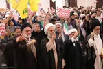 تجمع حوزویان شیراز در محکومیت جنایات صهیونیست‌ها‎