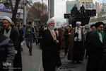 مراسم تشییع پیکر آیت‌الله سید محمد مهدی خلخالی