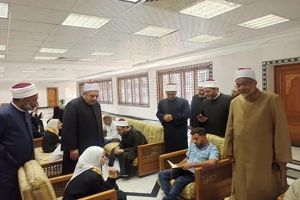 إنتهاء الفوج الأول من تلاوة القرآن بالأزهر ضمن فعاليات يوم السرد القرآني