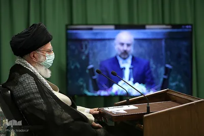 سخنرانی رهبر انقلاب در جمع نمایندگان مجلس