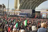 «باید برخاست»؛ عهدی میان اشک‌ها و مشت‌های گره‌کرده عزاداران رهبر شهید