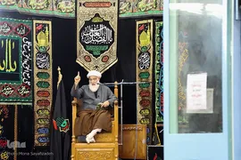 مراسم عزاداری شب سوم ماه محرم در عباسیه اهواز