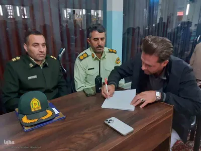 حضور سبزپوشان انتظامی در نماز جمعه اهر و گرامیداشت هفته انتظامی