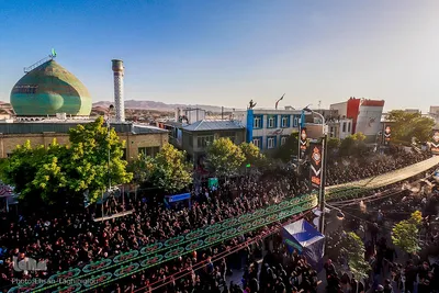 دسته عزاداری زینبیه اعظم زنجان در یوم الزینب