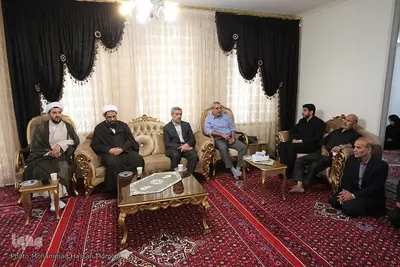 دیدار با خانواده شهید امنیت علی نظری