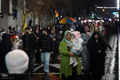 آذین‌بندی قدیمی‌ترین محله تهران در نیمه شعبان