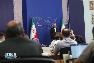نشست خبری سخنگوی وزارت امور خارجه