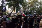 بدرقه پیکر استاد فرشچیان به خانه ابدی (۲)