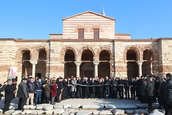 Edirne'deki kilise camiye dönüştürüldü