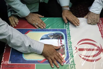 مراسم تشییع پیکر پاک مجاهد جانباز شهید حجت الاسلام سید «مهدی تقوی» از شهدای جنایت تروریستی مجلس 