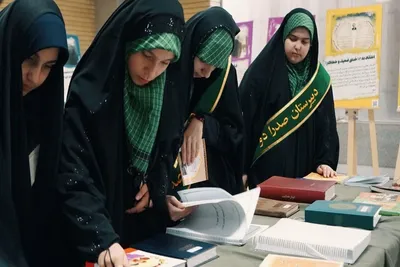 غرفه مؤسسه مهد قرآن در نمایشگاه قرآن تبریز