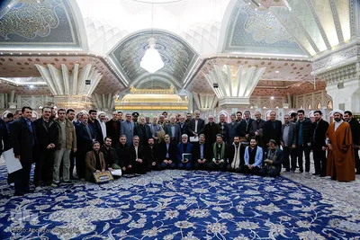 مراسم تجدید میثاق جامعه قرآنی با امام راحل (ره)