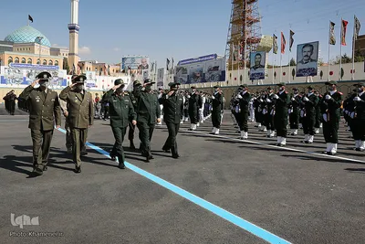 مراسم مشترک دانش‌آموختگی دانشگاههای افسری نیروهای مسلح در دانشگاه امام حسین(ع)