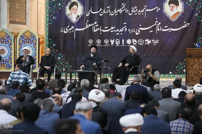 مراسم تجدیدمیثاق دانشگاهیان با امام راحل