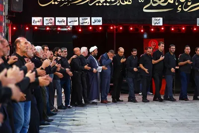 مراسم عزاداری حسینی در مصلای تبریز