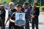 تشییع پیکر مطهر شهید مدافع وطن ستوان دوم هومن غیاثوند در ملایر