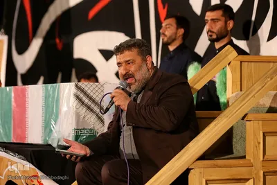وداع با پیکر طلبه شهید مدافع امنیت مهدی زاهدلویی