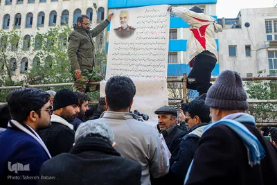 مراسم تشیع پیکر شهید سپهبد حاج قاسم سلیمانی در دانشگاه تهران