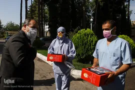 تجلیل از مدافعان سلامت در عید غدیر