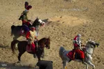 مراسم خیمه‌سوزان و مقتل‌خوانی در خمینی‌شهر اصفهان