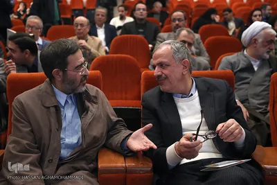 احمد مسجدجامعی، عضو شورای اسلامی شهر تهران و علی منتظری، رئیس گروه «نمایش و ادبیات نمایشی» فرهنگستان هنر