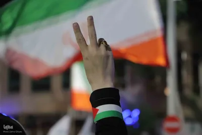 تجمع مردمی محکومیت تجاوز آمریکا به کشور در تبریز