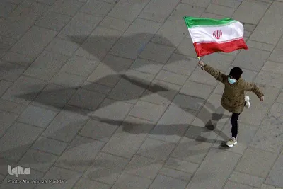 نورافشانی آسمان حرم شاهچراغ(ع)