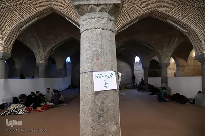 اولین روز مراسم معنوی «اعتکاف» در مسجد جامع تبریز