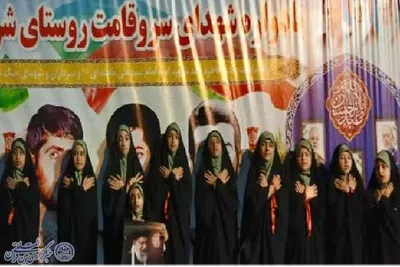 یادواره شهدای روستای شرامتان در هشتاد و پنجمین اجتماع بزرگ مردمی رودبست
