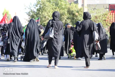 پیاده روی و عزاداری جاماندگان اربعین حسینی - شیراز