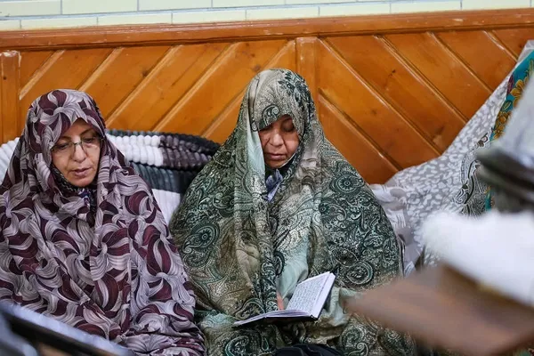 حضور امام جمعه تبریز در جمع معتکفین مسجد امیرالمومنین (ع) شهرک ارم