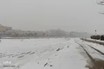 اصفهان در آغوش زمستان