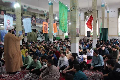 اولین روز اعتکاف در ملایر