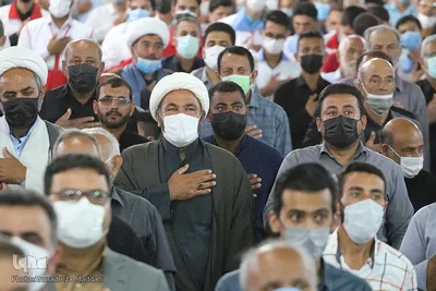 چهلمین روز درگذشت آیت‌الله فقیه در نی ریز فارس‎‎