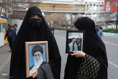 تشییع پیکر شهدای تجاوز آمریکایی - صهیونی در تبریز