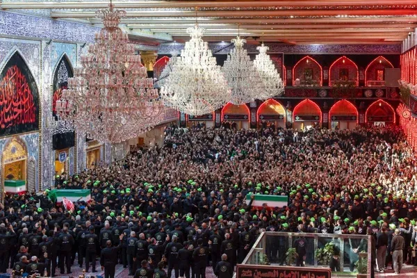 شهید رهبر په کربلا کې 