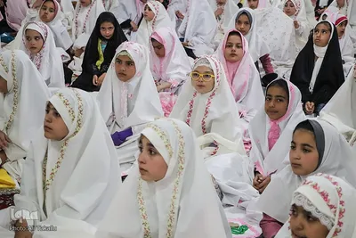 جشن روزه اولی‎های دختران اسلامشهر آقگل ملایر‎‎