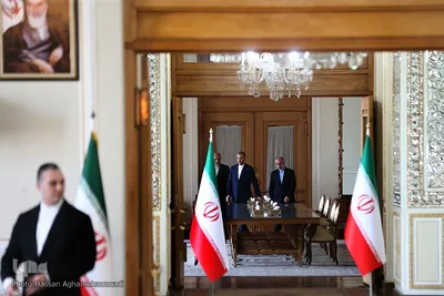 نشست خبری حسین امیرعبداللهیان، وزیر امور خارجه