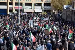 راهپیمایی مردمی حمایت از کودکان و زنان مظلوم غزه در چهارمحال و بختیاری