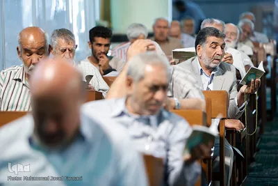 نماز عید سعید غدیرخم در آستان سیدالکریم